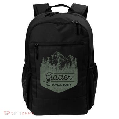 Montana Vacation Funny Gift Meaningful Gift Glacier National Park Gift  Backpack