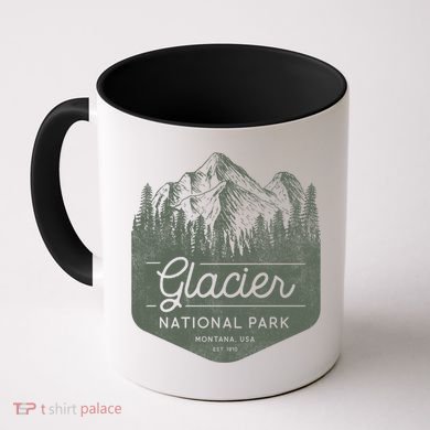 Montana Vacation Funny Gift Meaningful Gift Glacier National Park Gift  Coffee Mug