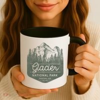 Montana Vacation Funny Gift Meaningful Gift Glacier National Park Gift  Coffee Mug thumb 3