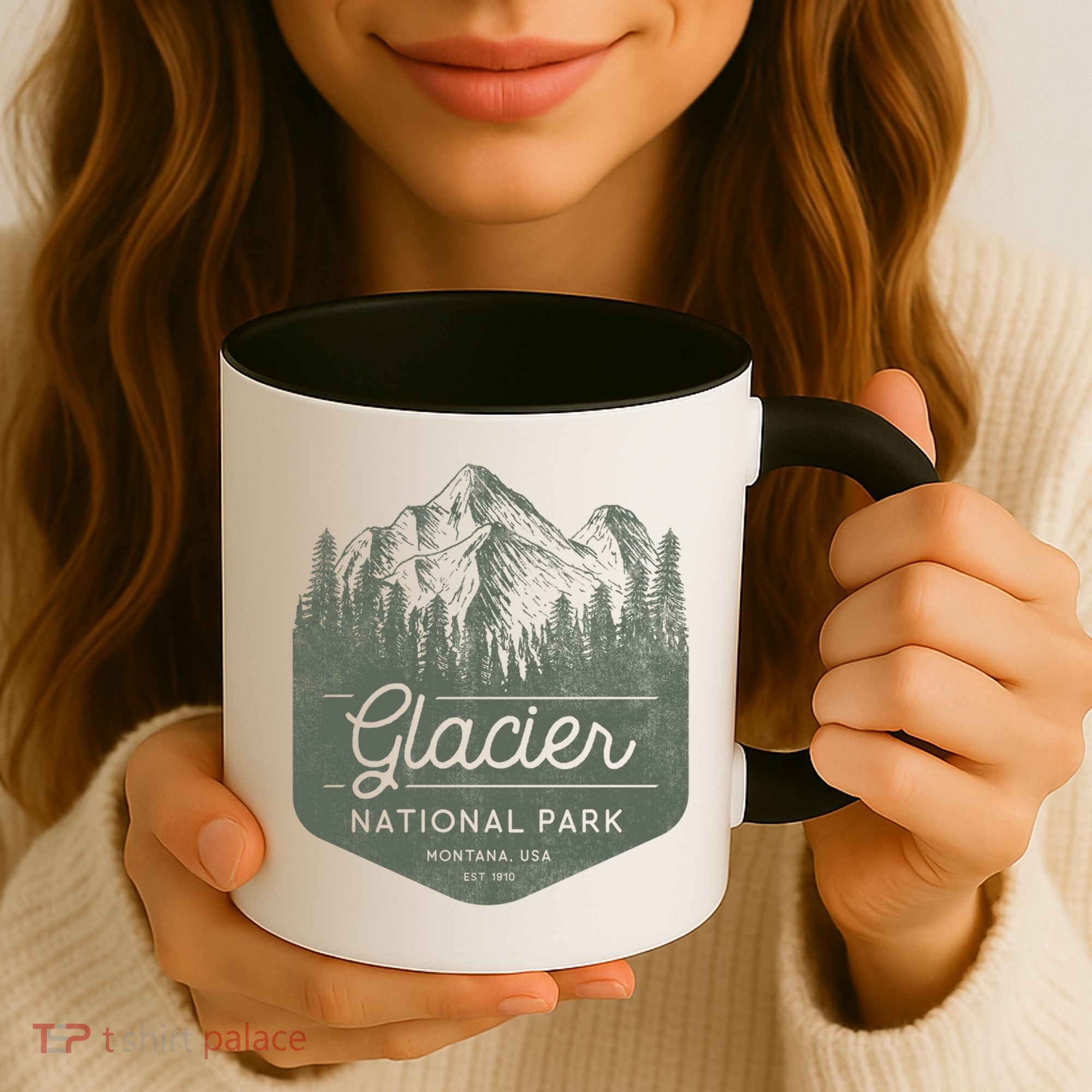 Montana Vacation Funny Gift Meaningful Gift Glacier National Park Gift  Coffee Mug