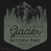 Montana Vacation Funny Gift Meaningful Gift Glacier National Park Gift  Tote Bag thumb 4