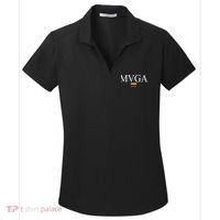 MVGA Venezuela Flag Women's Dry Zone Grid Polo thumb 0