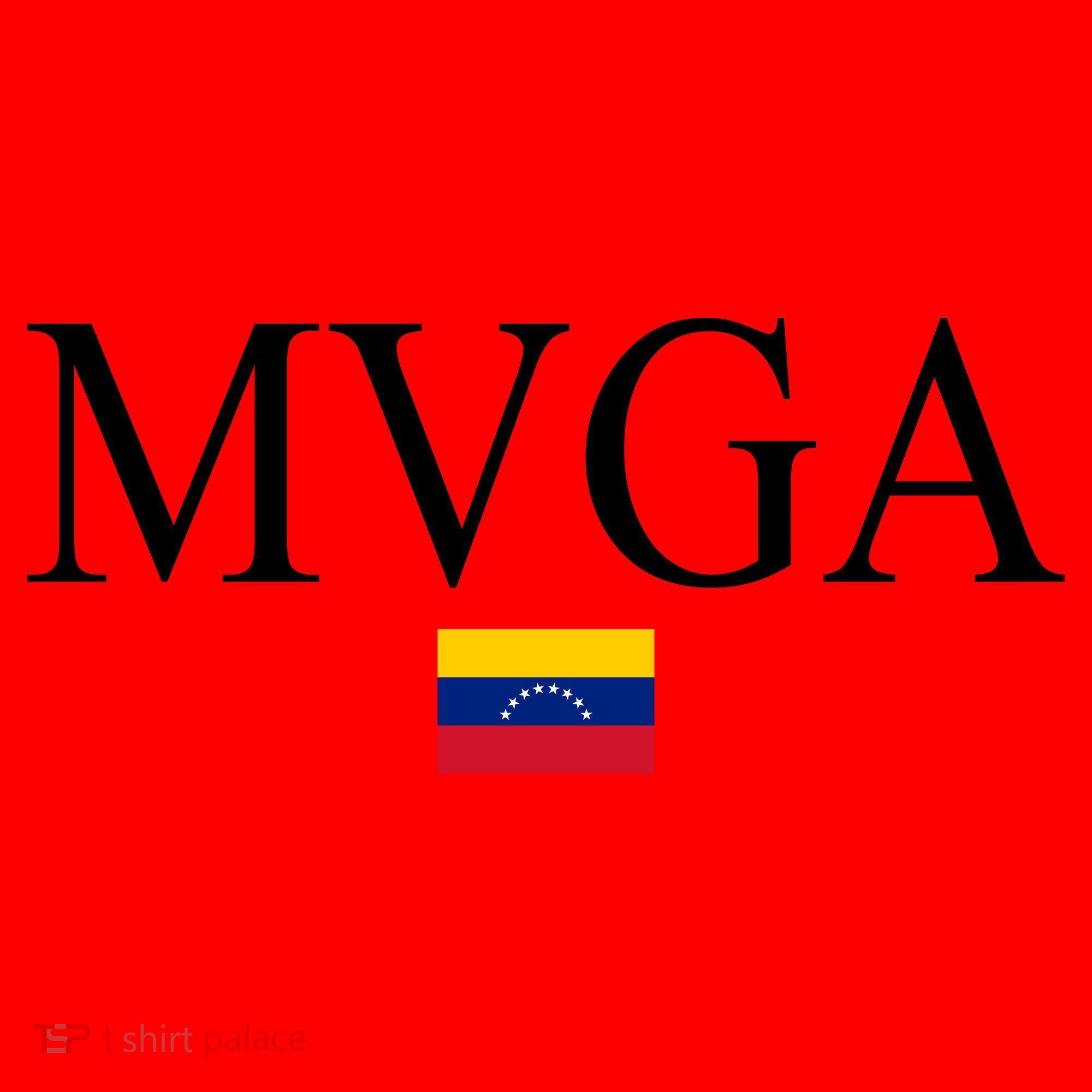 MVGA Venezuela Flag Santa Hat