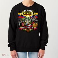Make Venezuela Great Again Venezuela Flag Freedom Women's Sweatshirt thumb 0