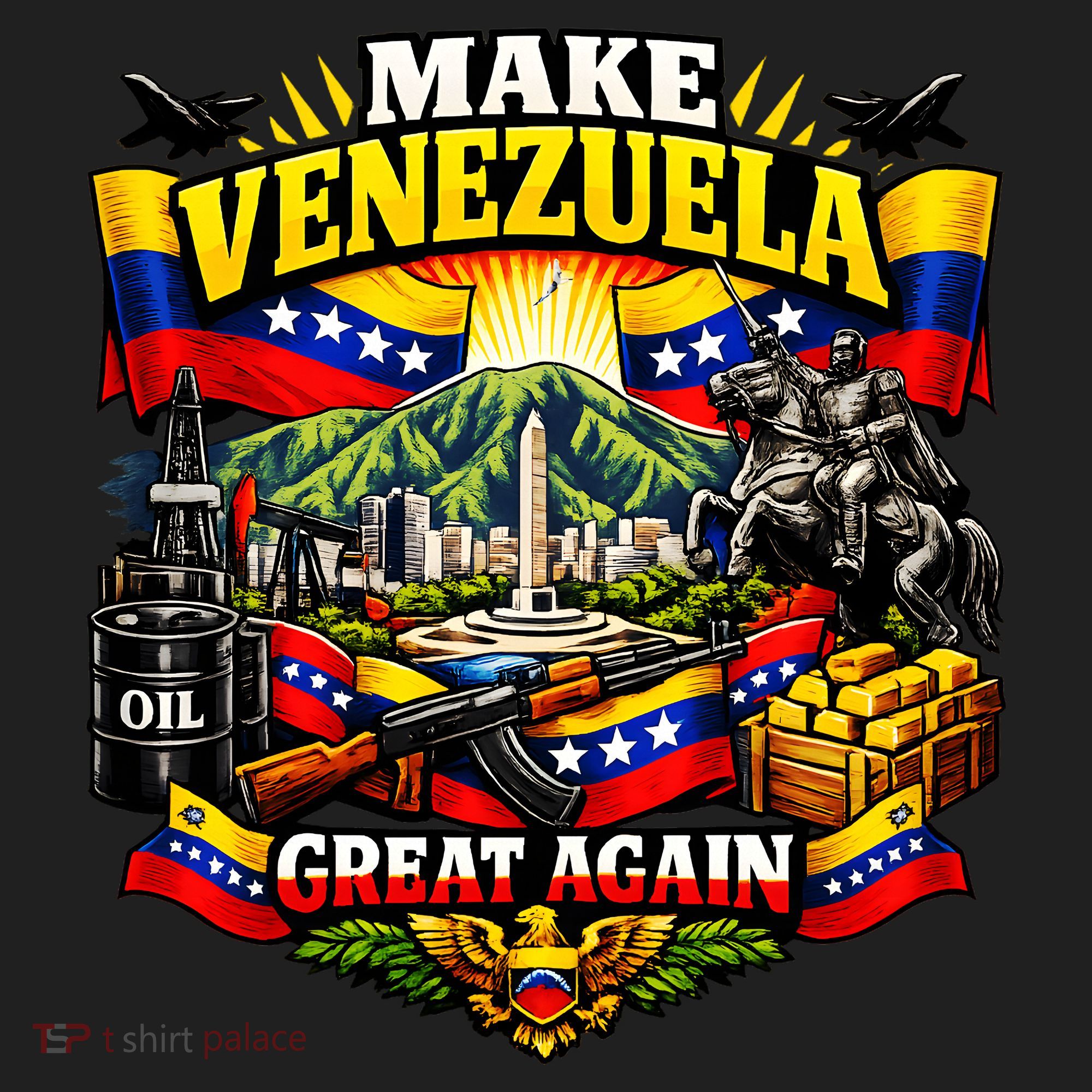 Make Venezuela Great Again Venezuela Flag Freedom Women's Sweatshirt