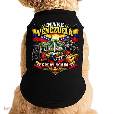 Make Venezuela Great Again Venezuela Flag Freedom Doggie Tank