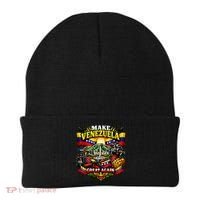 Make Venezuela Great Again Venezuela Flag Freedom Beanie thumb 0