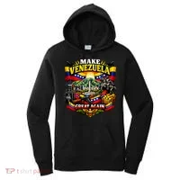 Make Venezuela Great Again Venezuela Flag Freedom Women's Hoodie thumb 0