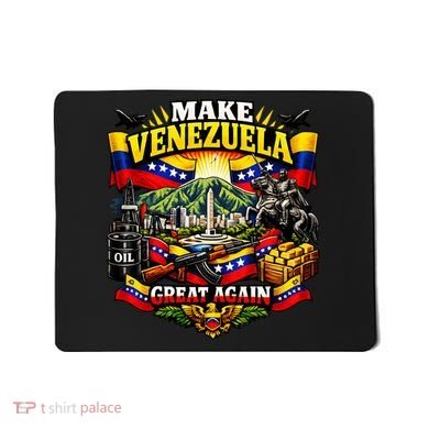 Make Venezuela Great Again Venezuela Flag Freedom Mousepad