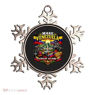 Make Venezuela Great Again Venezuela Flag Freedom Ornament