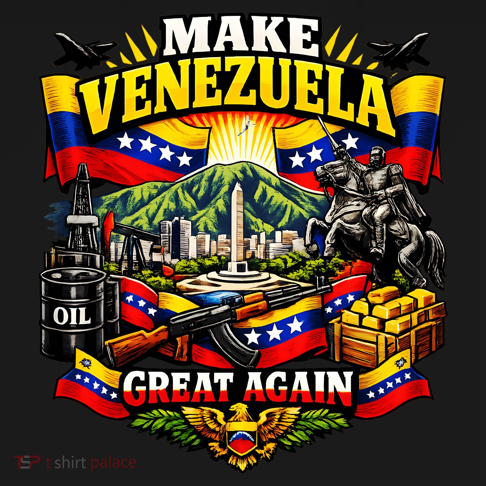 Make Venezuela Great Again Venezuela Flag Freedom Ornament