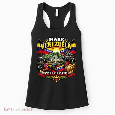 Make Venezuela Great Again Venezuela Flag Freedom Women's Tank Top