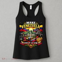 Make Venezuela Great Again Venezuela Flag Freedom Women's Tank Top thumb 3