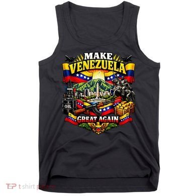 Make Venezuela Great Again Venezuela Flag Freedom Tank Top