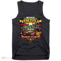 Make Venezuela Great Again Venezuela Flag Freedom Tank Top thumb 0