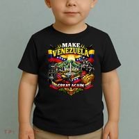 Make Venezuela Great Again Venezuela Flag Freedom Toddler T-Shirt thumb 2