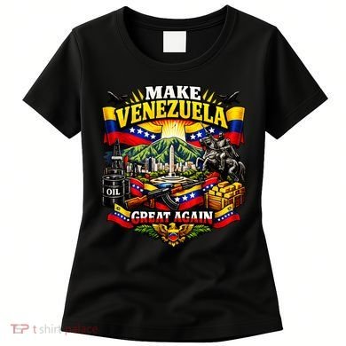 Make Venezuela Great Again Venezuela Flag Freedom Women's T-Shirt
