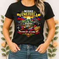 Make Venezuela Great Again Venezuela Flag Freedom Women's T-Shirt thumb 2