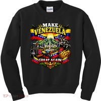 Make Venezuela Great Again Venezuela Flag Freedom Kids Sweatshirt thumb 0