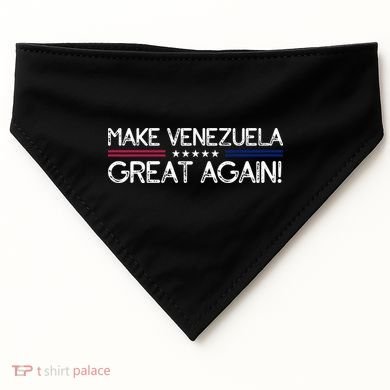 Make Venezuela Great Again USA-Made Doggie Bandana