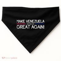 Make Venezuela Great Again USA-Made Doggie Bandana thumb 0