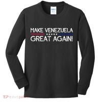 Make Venezuela Great Again Kids Long Sleeve Shirt thumb 0
