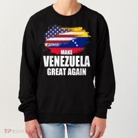 Make Venezuela Great Again USA Flag Women's Sweatshirt thumb 0