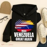 Make Venezuela Great Again USA Flag Hoodie thumb 4