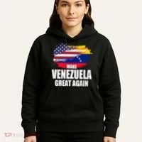 Make Venezuela Great Again USA Flag Hoodie thumb 5