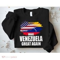 Make Venezuela Great Again USA Flag Sweatshirt thumb 2