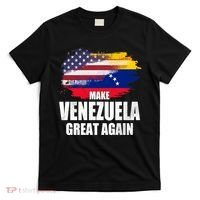 Make Venezuela Great Again USA Flag T-Shirt thumb 0