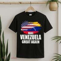 Make Venezuela Great Again USA Flag T-Shirt thumb 2