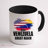 Make Venezuela Great Again USA Flag Coffee Mug thumb 1