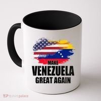 Make Venezuela Great Again USA Flag Coffee Mug thumb 0