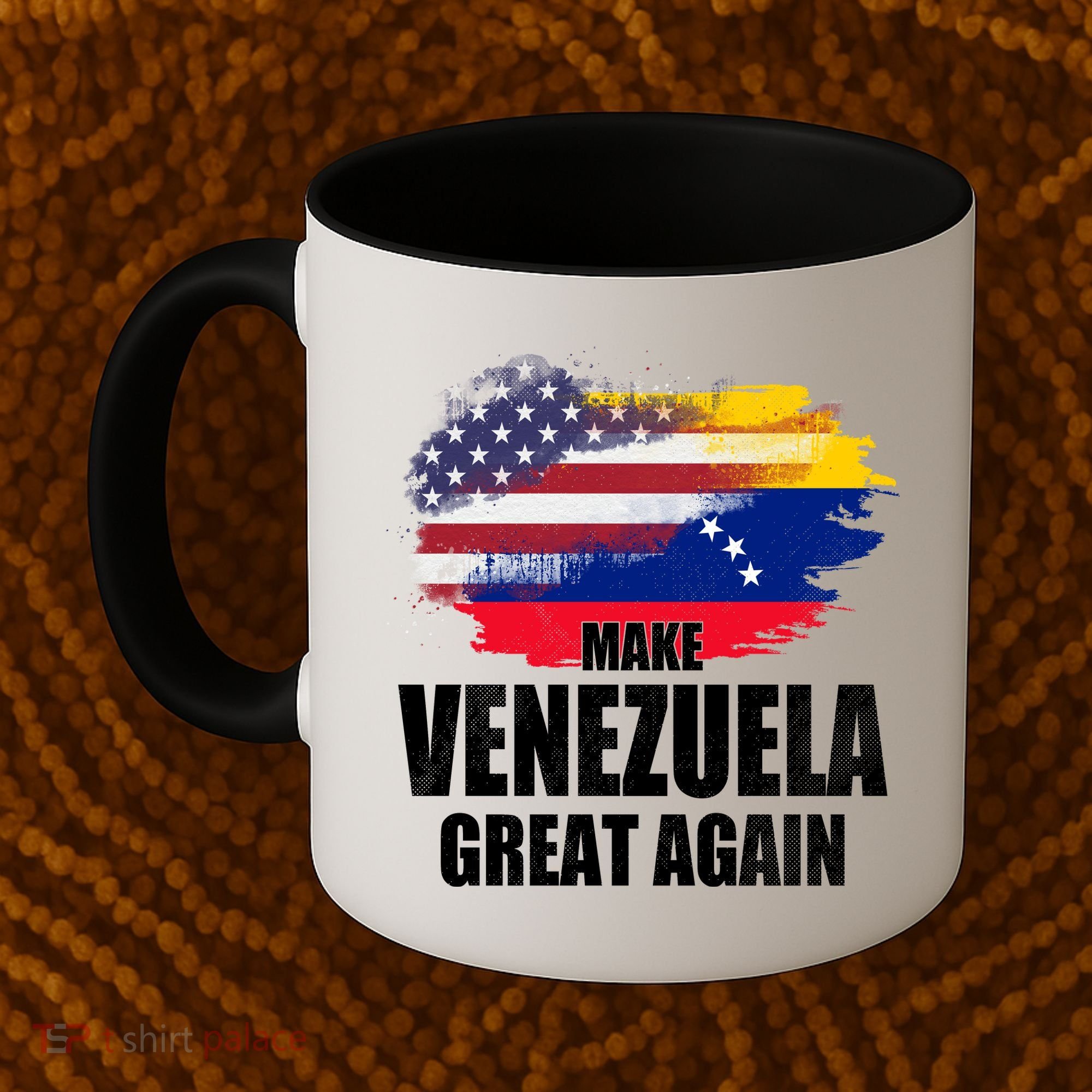 Make Venezuela Great Again USA Flag Coffee Mug
