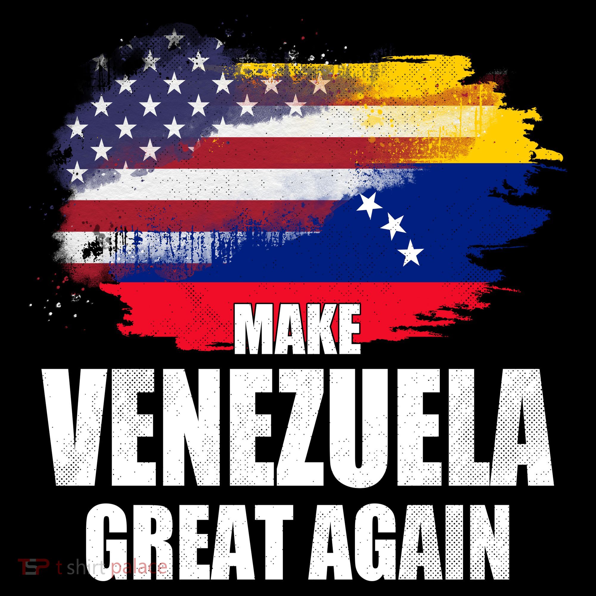 Make Venezuela Great Again USA Flag Coaster