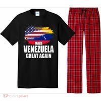Make Venezuela Great Again USA Flag Pajama Set thumb 0