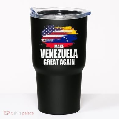 Make Venezuela Great Again USA Flag Tumbler