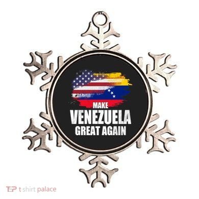 Make Venezuela Great Again USA Flag Ornament