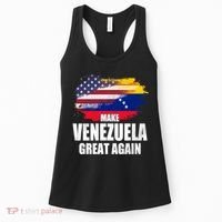 Make Venezuela Great Again USA Flag Women's Tank Top thumb 0