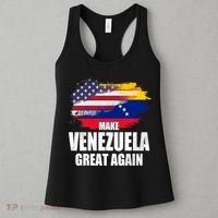 Make Venezuela Great Again USA Flag Women's Tank Top thumb 3