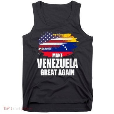 Make Venezuela Great Again USA Flag Tank Top