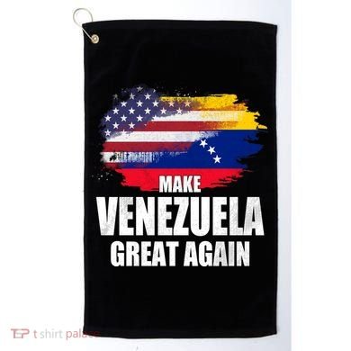Make Venezuela Great Again USA Flag Golf Towel