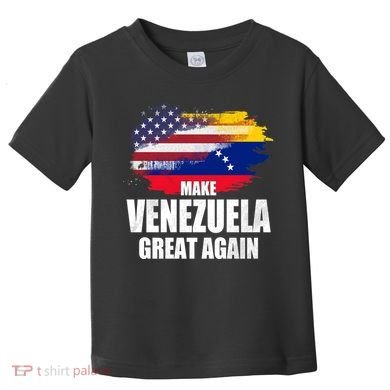 Make Venezuela Great Again USA Flag Toddler T-Shirt