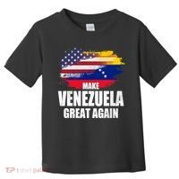 Make Venezuela Great Again USA Flag Toddler T-Shirt thumb 0
