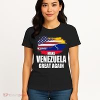 Make Venezuela Great Again USA Flag Women's T-Shirt thumb 4
