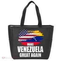 Make Venezuela Great Again USA Flag Tote Bag thumb 0