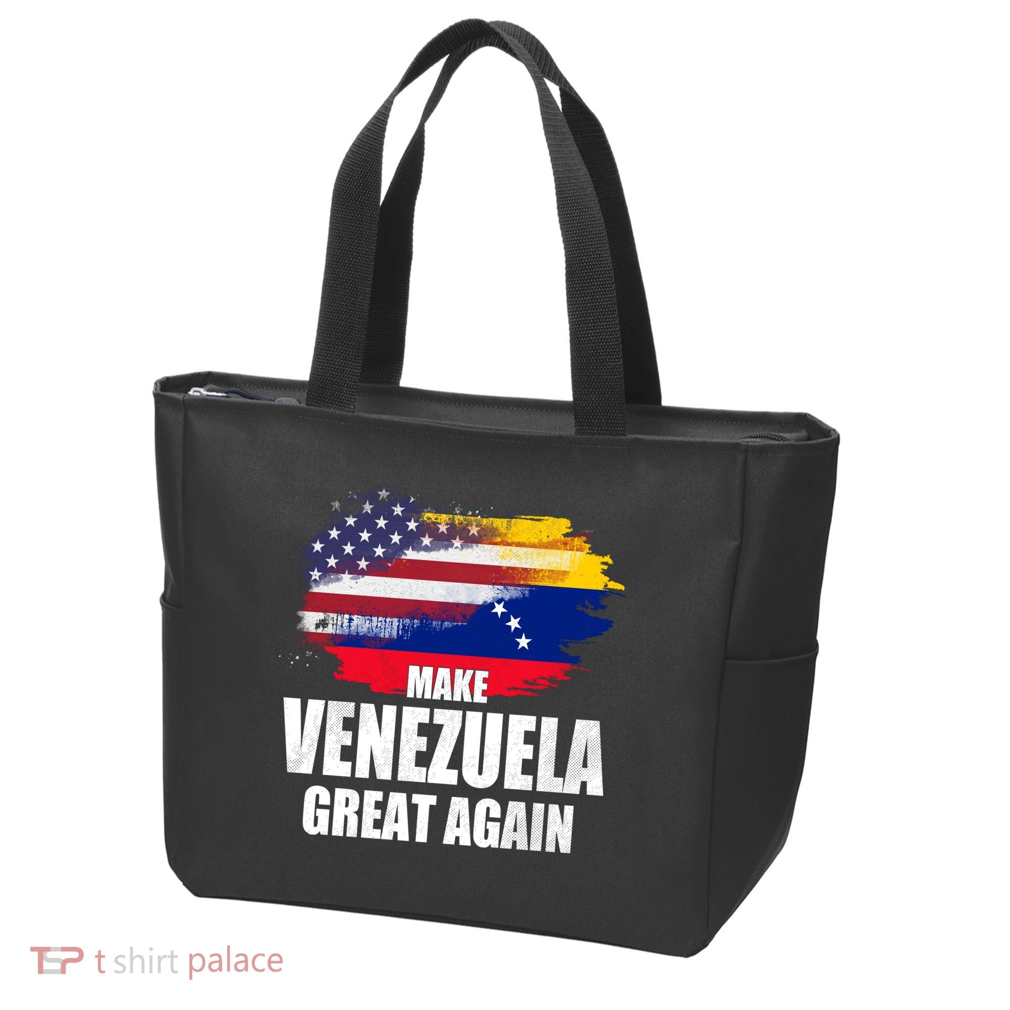 Make Venezuela Great Again USA Flag Tote Bag