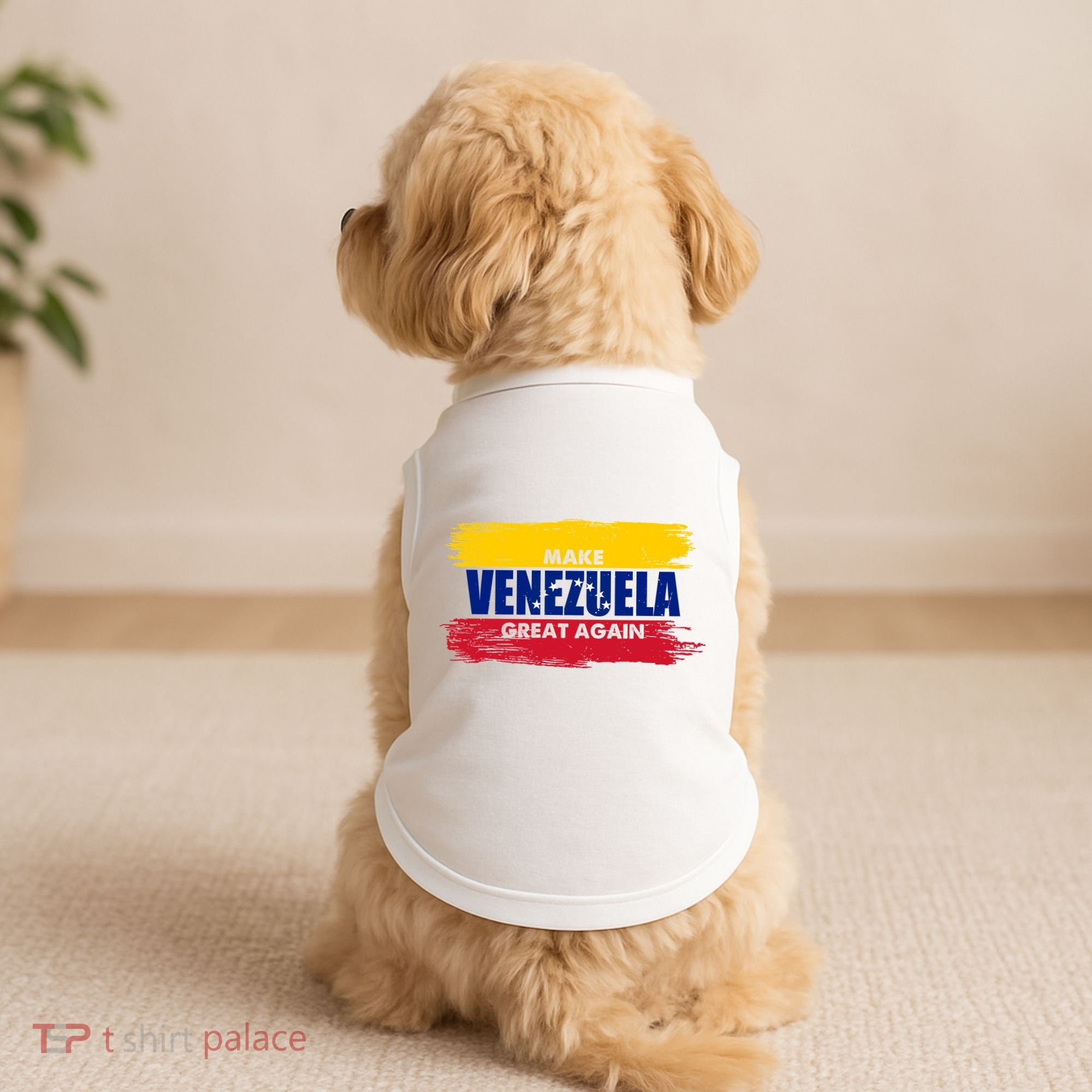 Make Venezuela Great Again Flag Doggie Tank