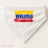 Make Venezuela Great Again Flag USA-Made Doggie Bandana thumb 0